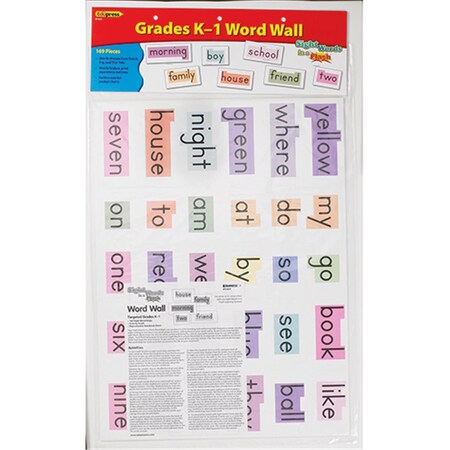 Workstationpro Sight Words In A Flash Gr K-1 Word Walls TH65845